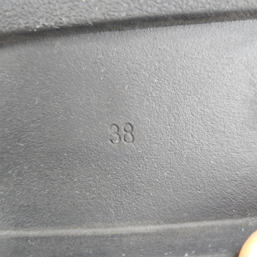 H&M Chunky Loafer Women Platform Loafer Luxury Patent Leather Casual Black Sz 38 - Picture 13 of 16